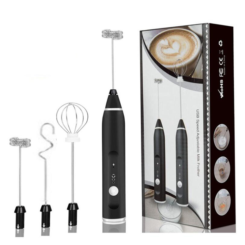 USB Rechargeable Adjustable Milk Frother - Image 2