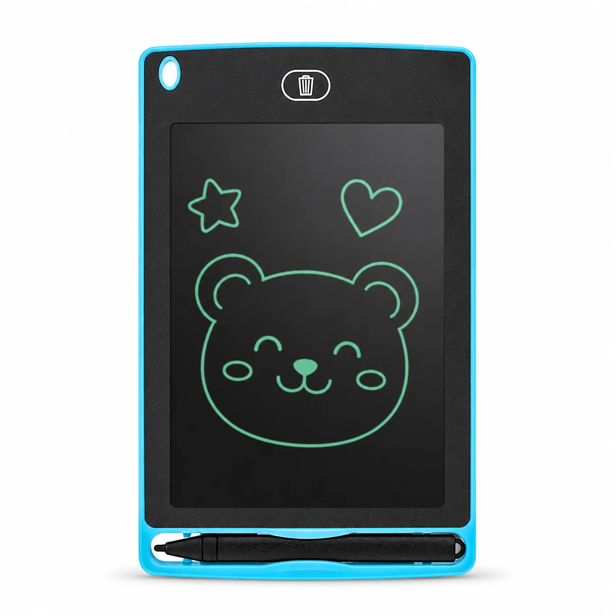 LCD Writing Tablet 10-inch Blue - front view