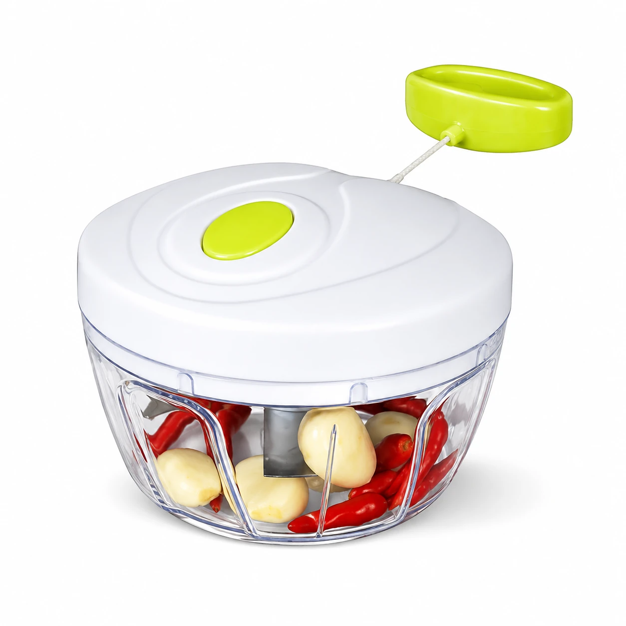Speedy Manual Vegetable Chopper multicolor front view